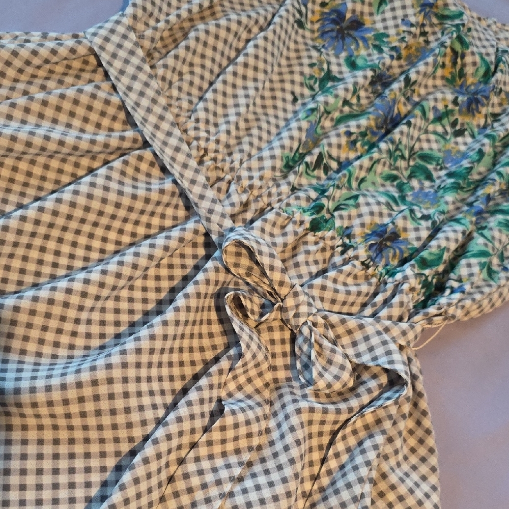 Lauren Conrad Midi Dress Floral Size Medium - Picture 5 of 5